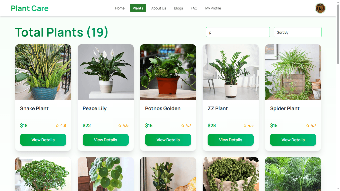 Plant-Care screenshot 1