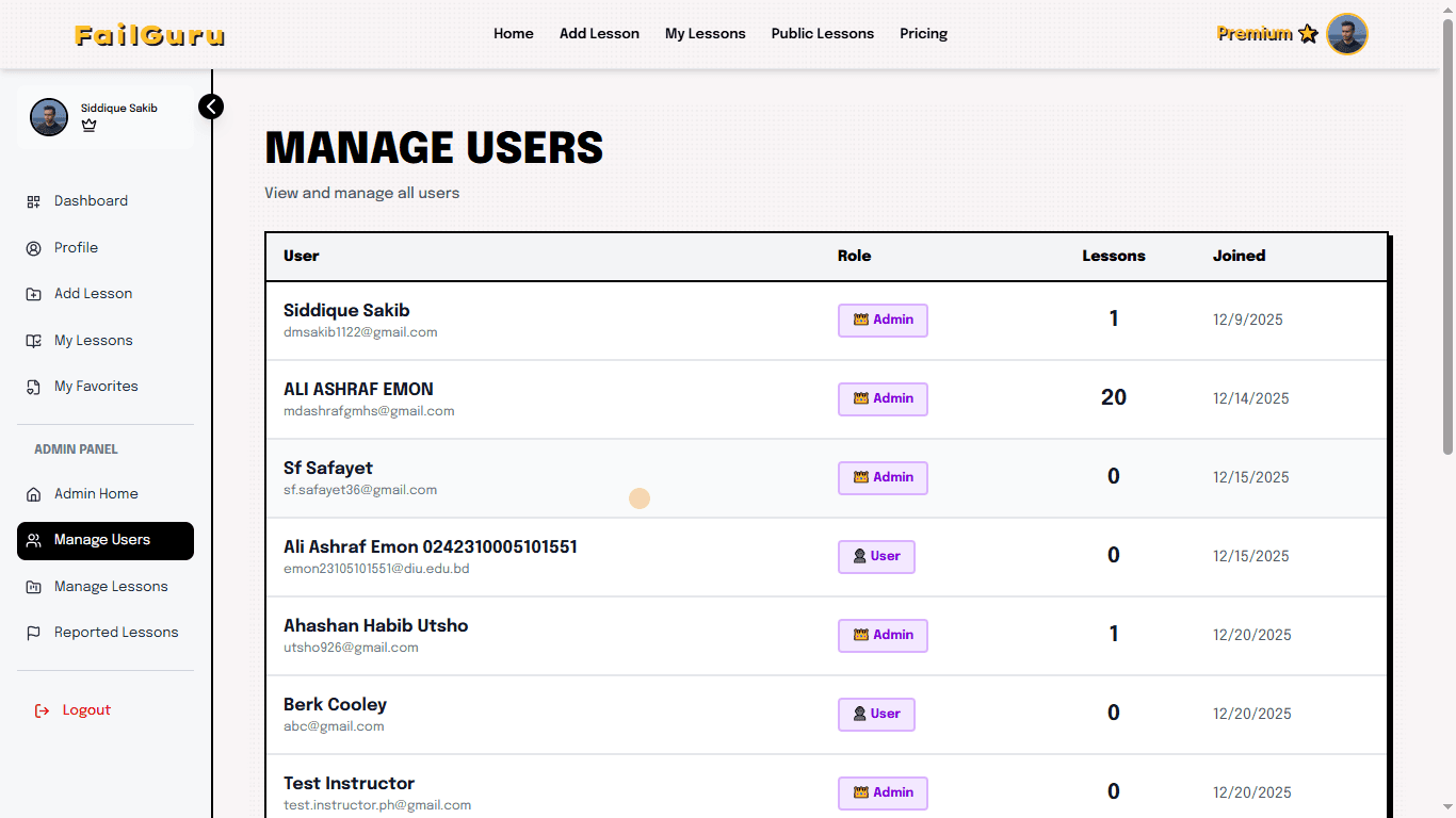 FailGuru screenshot 7